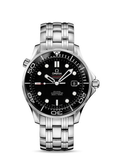Omega Seamaster Diver 300M Co-Axial 41 Stainless Steel / Black / Bracelet / Ceramic / SASR